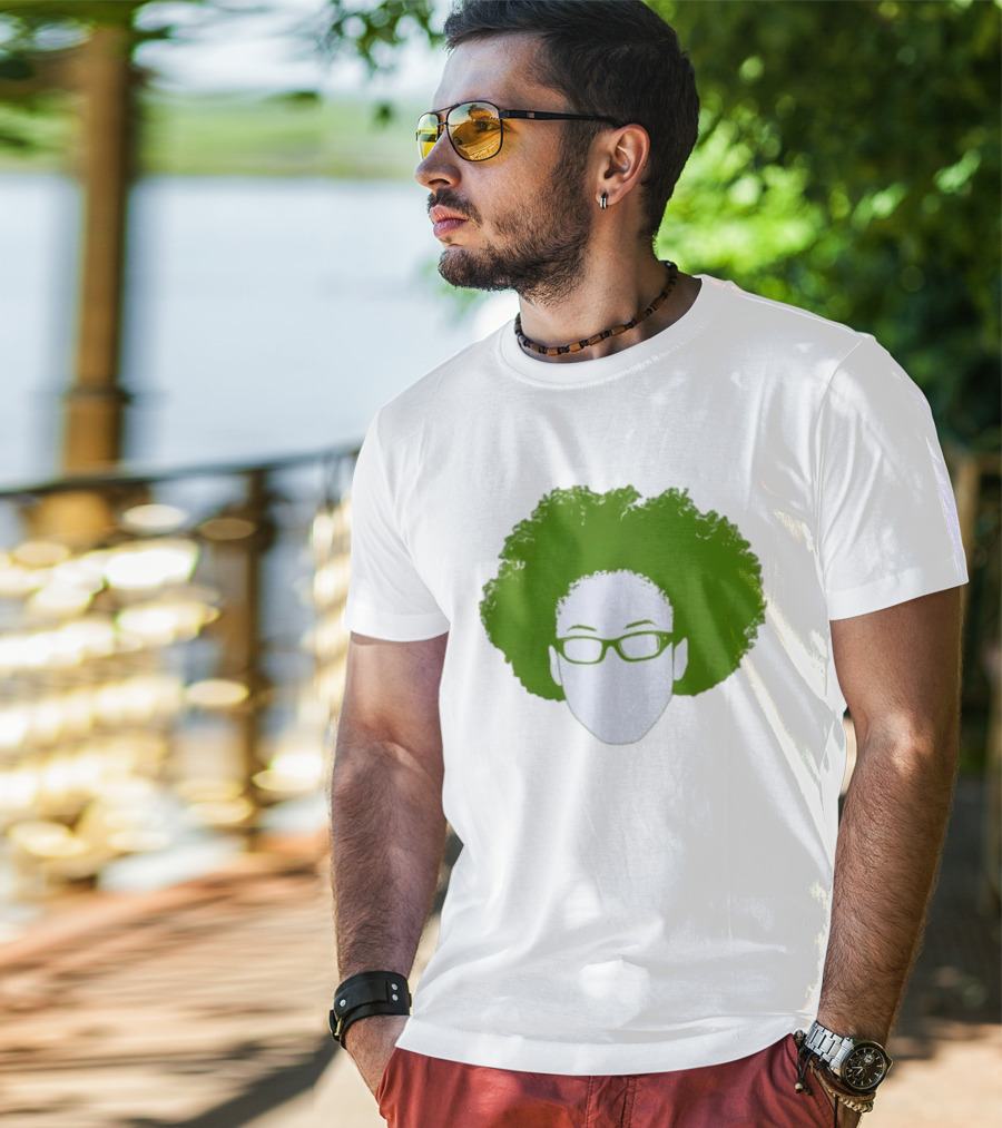 Olivia Miles Minnesota Lynx Afro Glasses T-Shirt