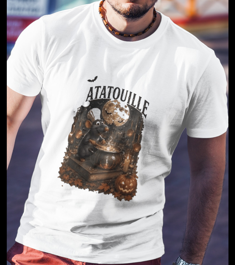 Ratatouille Halloween Cooking Adventure With Pumpkin And Chef Mouse T-Shirt