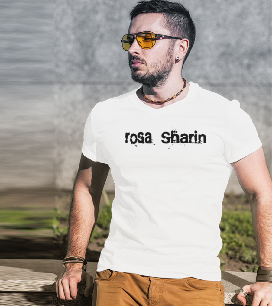 Rosasharin Store Junessa White Ira Sharin T-Shirt