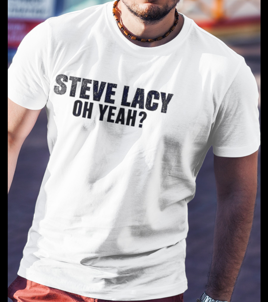 Steve Lacy Oh Yeah Tour Cities Locations T-Shirt