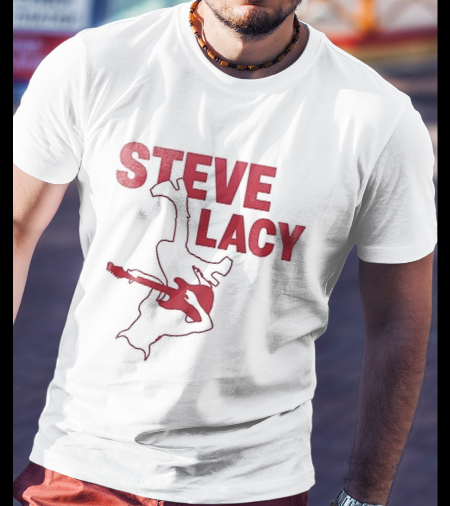 Steve Lacy Oh Yeah Tour Tracklist Guitar T-Shirt