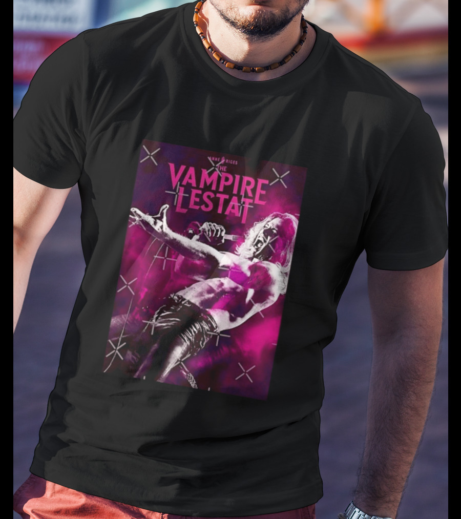 Anne Rice's The Vampire Lestat Gothic Horror Rock Star Aesthetic T-Shirt