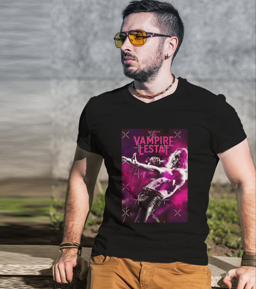 Anne Rice's The Vampire Lestat Gothic Horror Rock Star Aesthetic T-Shirt