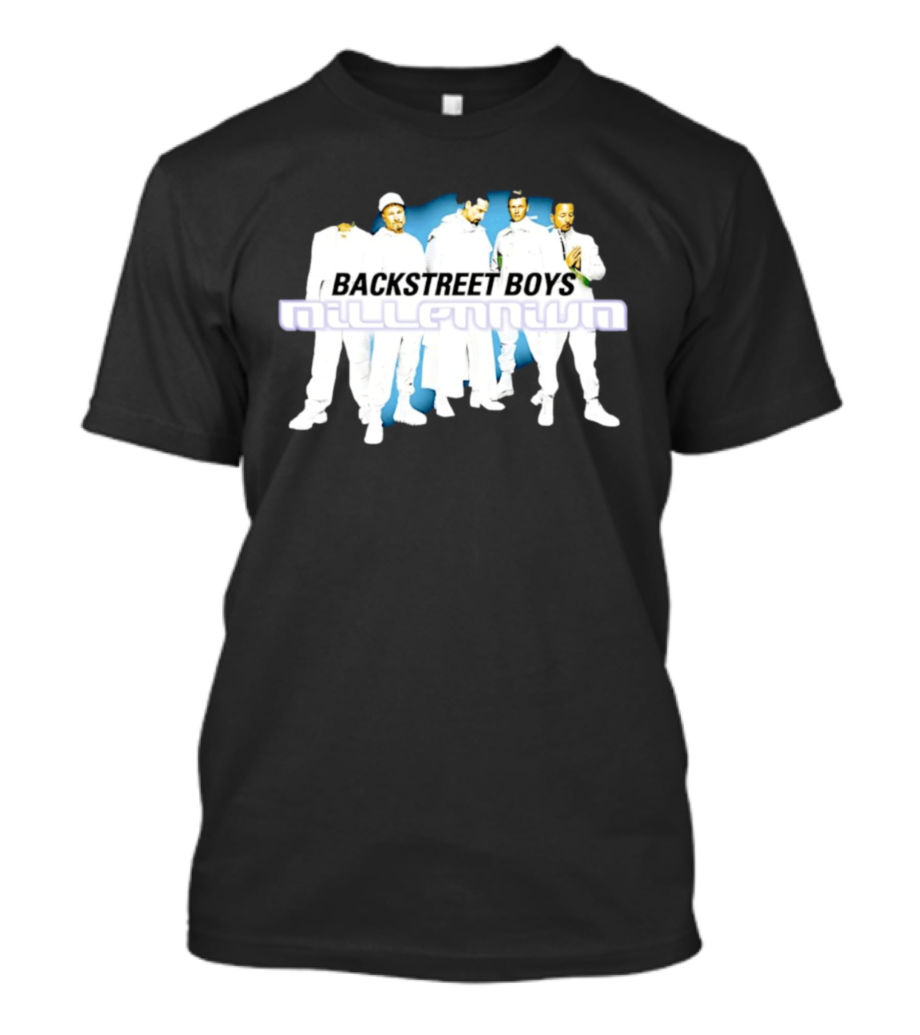 Backstreet Boys Millennium 90s Pop Boy Band Iconic Album Cover T-Shirt