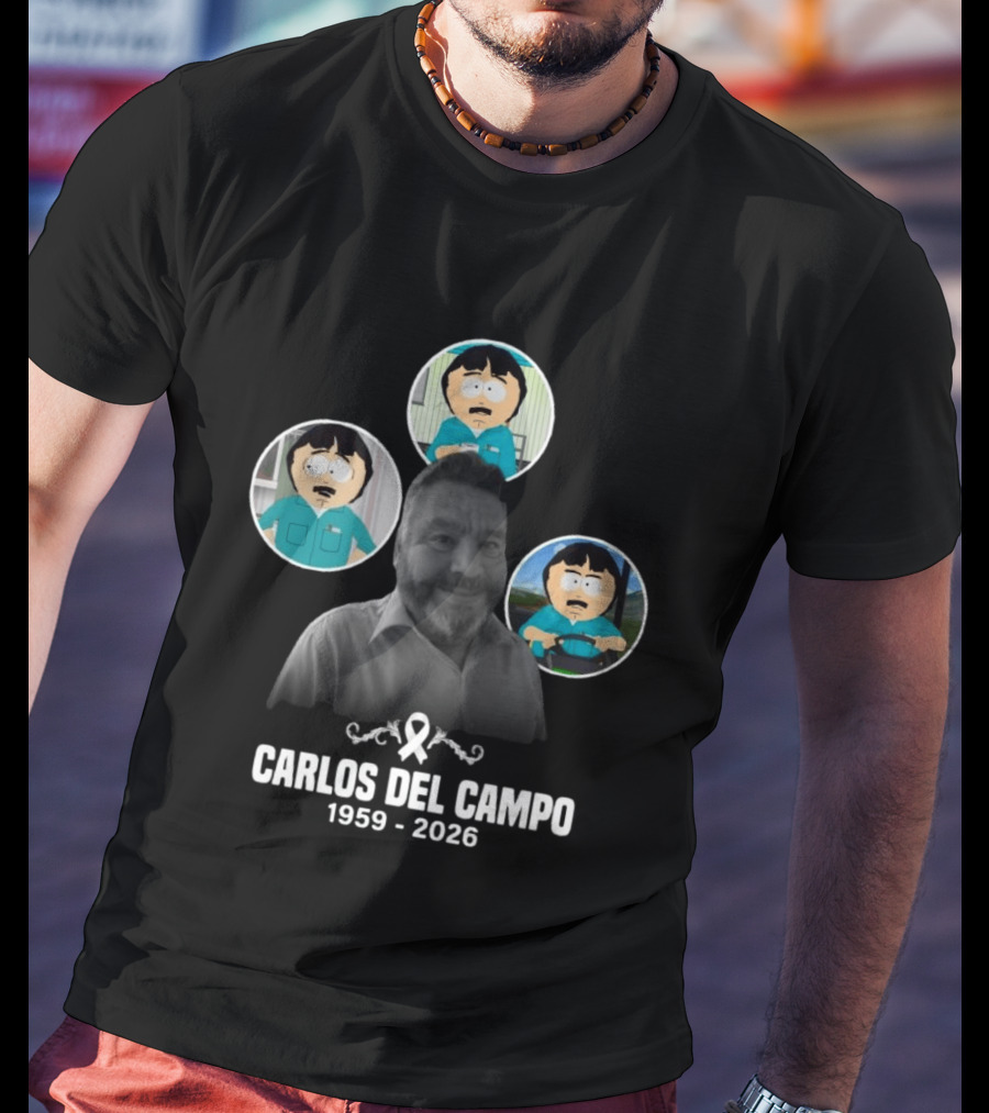CARLOS DEL CAMPO 1959 2026 South Park Character Collection T-Shirt