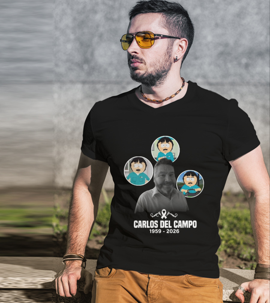 CARLOS DEL CAMPO 1959 2026 South Park Character Collection T-Shirt