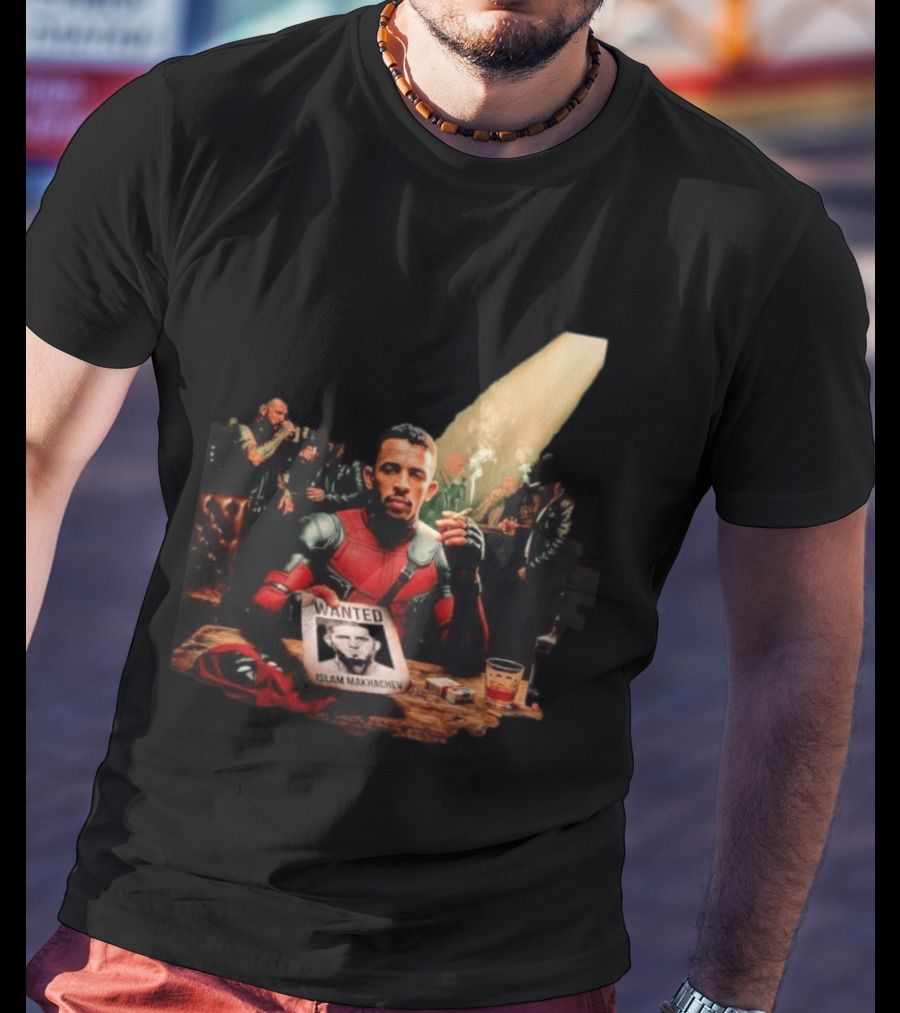 Carlos Prates Deadpool Wanted Islam Makhachev The Nightmare Will Get You T-Shirt