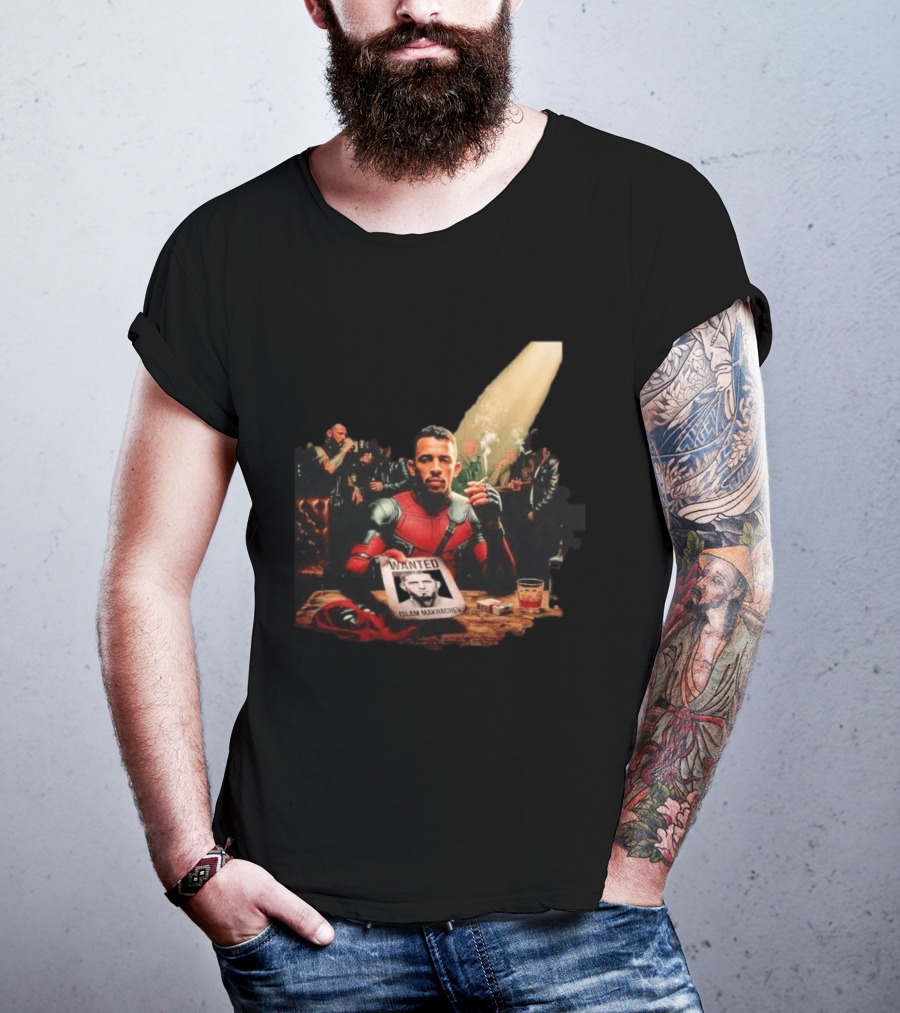 Carlos Prates Deadpool Wanted Islam Makhachev The Nightmare Will Get You T-Shirt