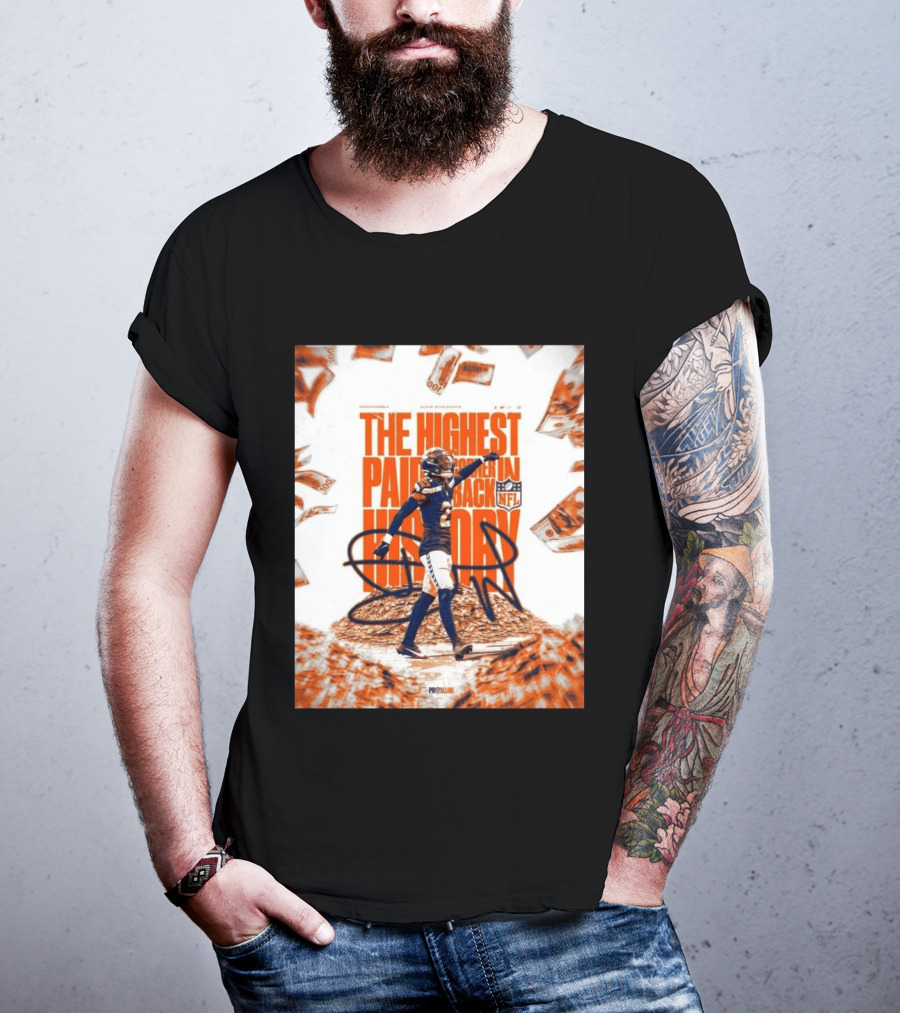 Devon Witherspoon NFL The Highest Paid Cornerback In History T-Shirt