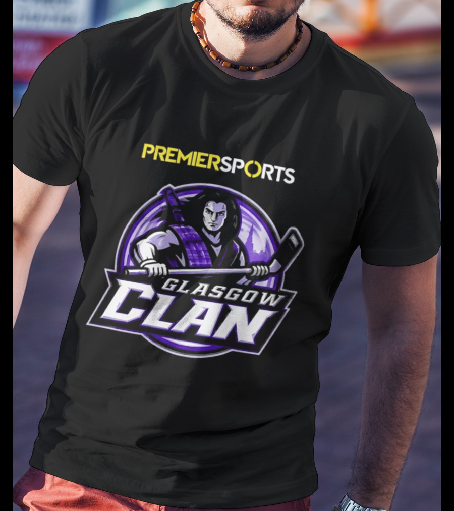 Premier Sports Glasgow Clan Ice Hockey T-Shirt