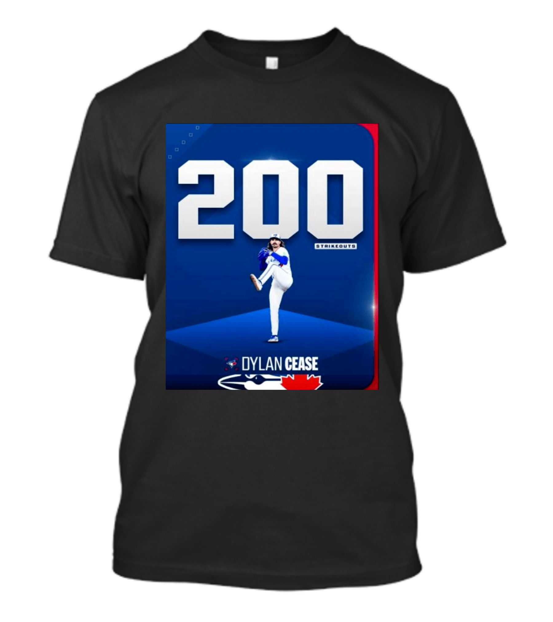 Dylan Cease 200 Strikeouts Baseball Pitcher T-Shirt