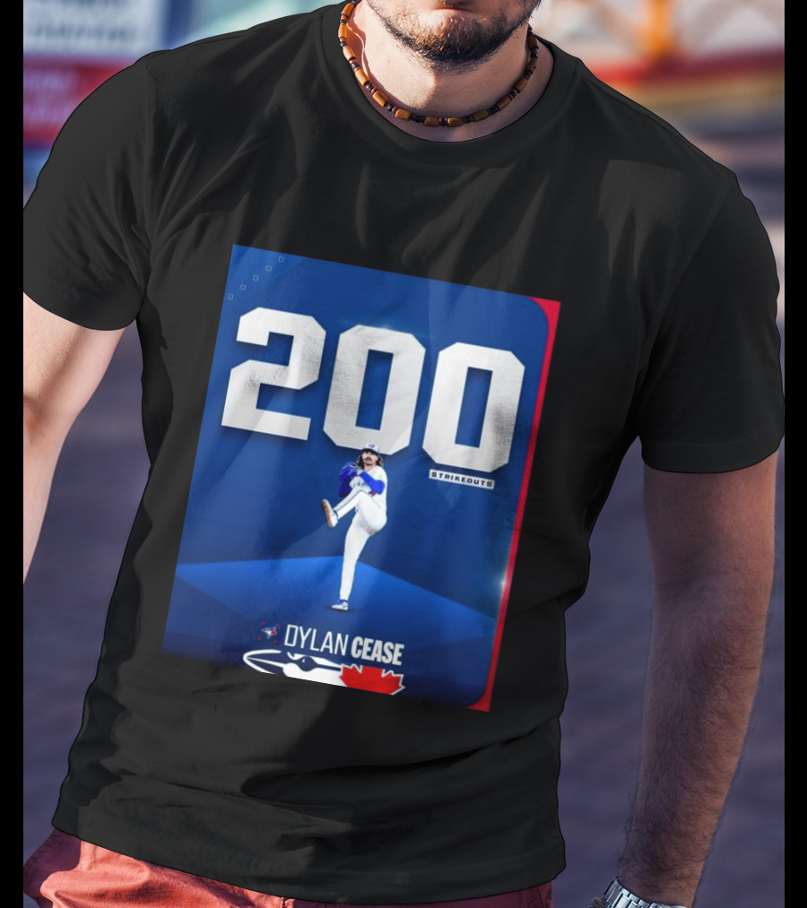 Dylan Cease 200 Strikeouts Baseball Pitcher T-Shirt
