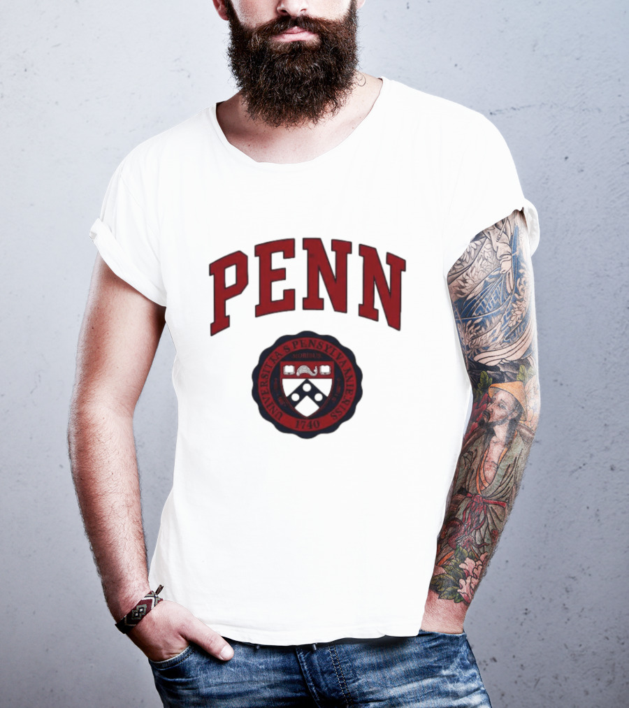 Luigi Mangione Penn Universitas Pennsylvaniensis 1740 T-Shirt