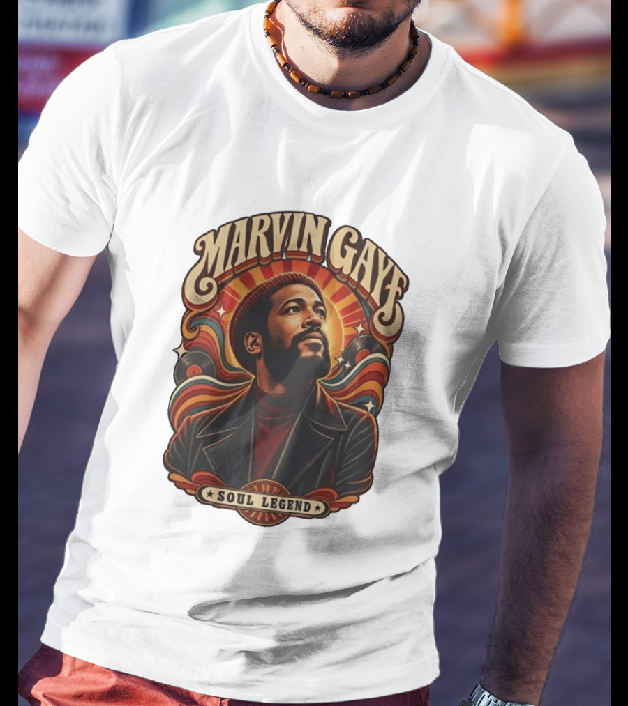Marvin Gaye Soul Legend Motown T-Shirt