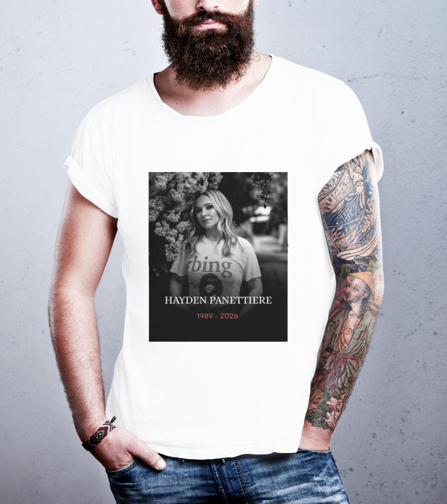 Hayden Panettiere 1989 2026 Bing T-Shirt