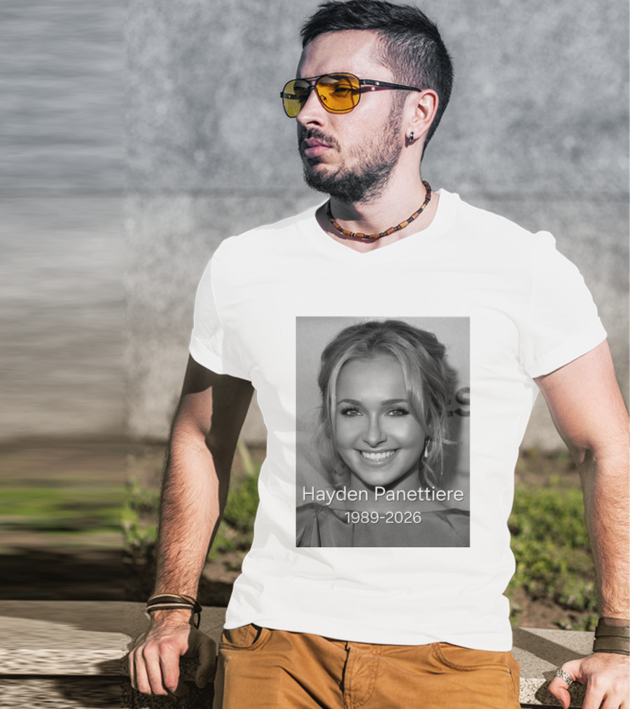 Rip Hayden Panettiere 1989 2026 T-Shirt