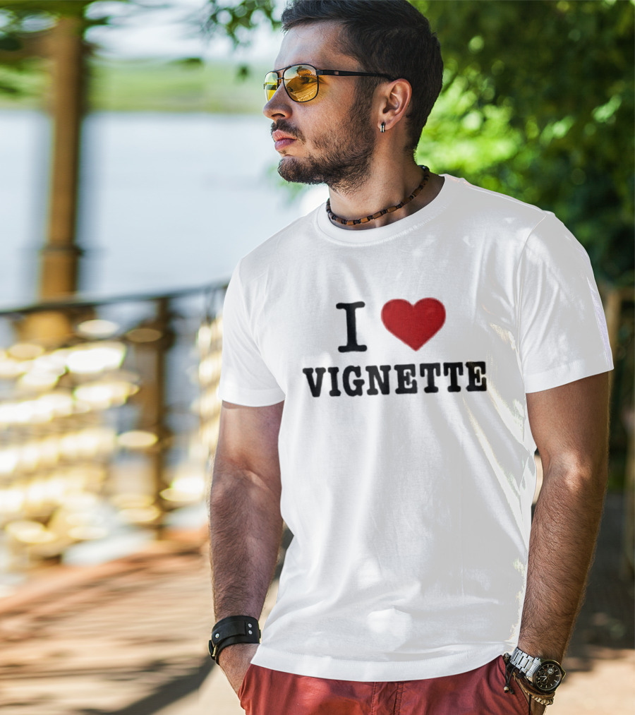 I Heart Vignette Love T-Shirt