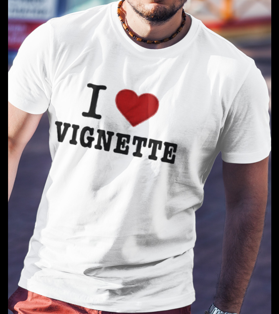 I Heart Vignette Love T-Shirt