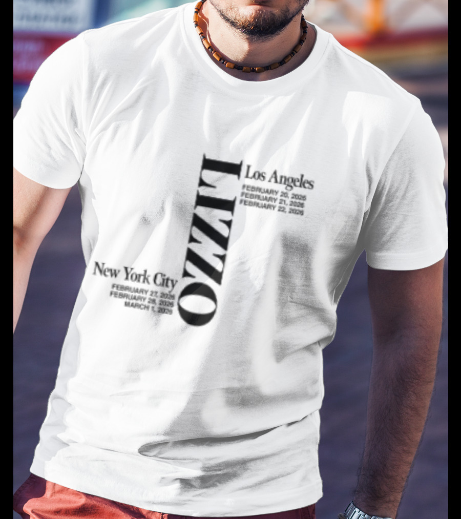 Lizzo Live Double Feature New York City Blue Note T-Shirt