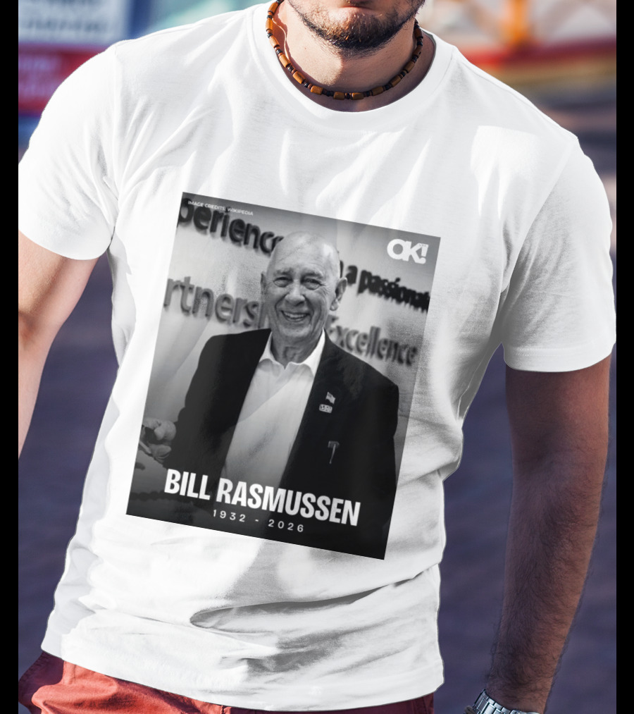Rip Bill Rasmussen 1932 2026 Partnership Excellence Image Credits Wikipedia T-Shirt