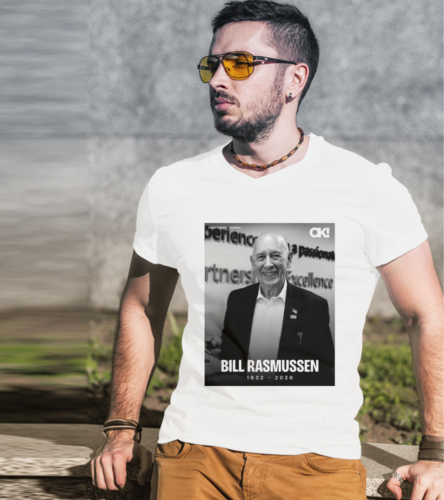 Rip Bill Rasmussen 1932 2026 Partnership Excellence Image Credits Wikipedia T-Shirt