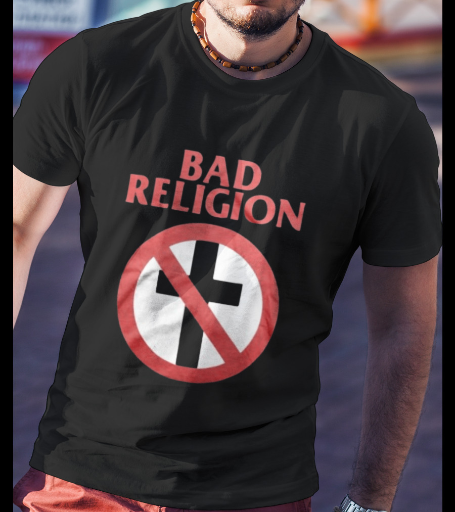 Bad Religion Crossbuster Black T-Shirt