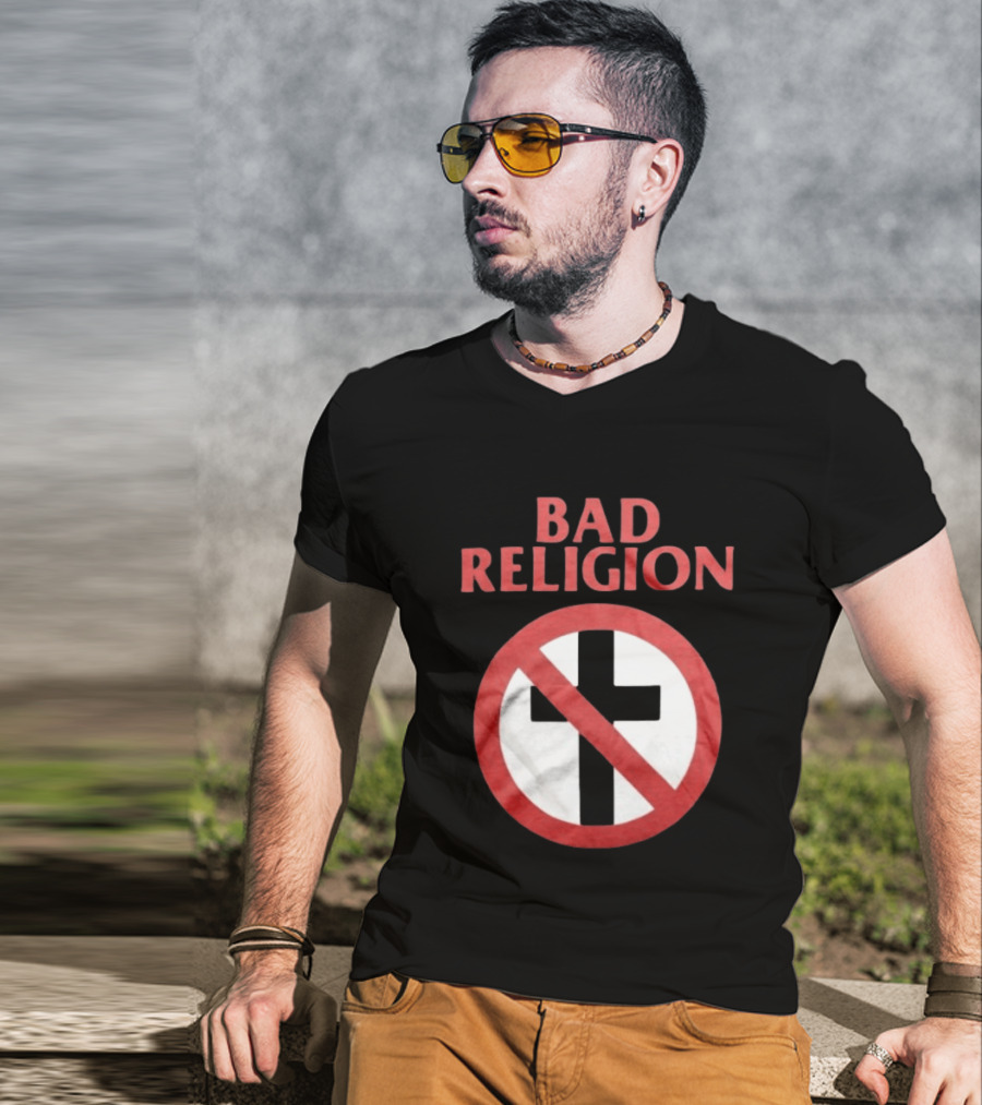Bad Religion Crossbuster Black T-Shirt