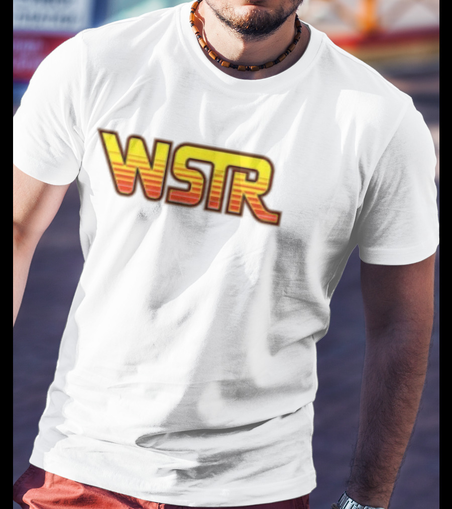 Wstr Store Identity Crisis Red White Baseball Wstr T-Shirt