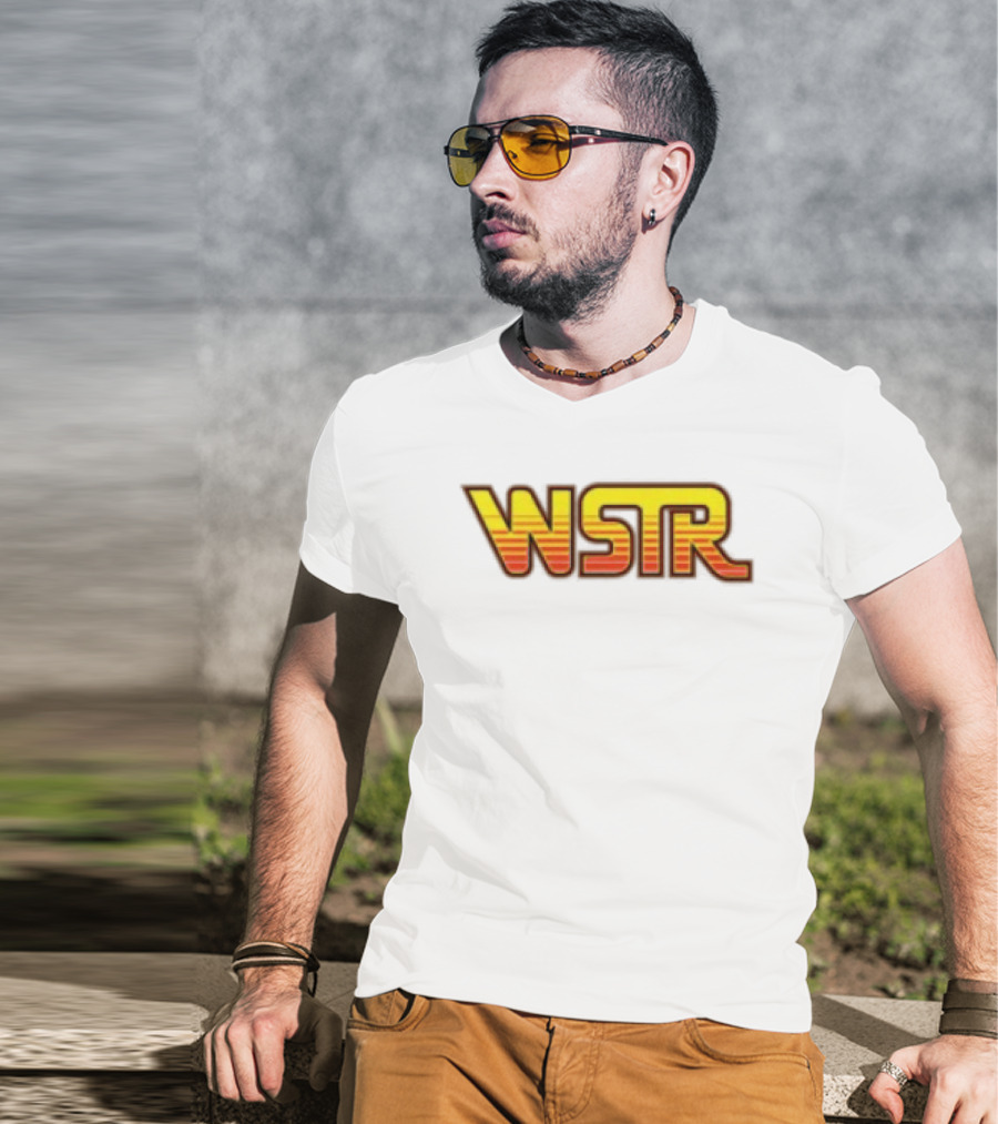 Wstr Store Identity Crisis Red White Baseball Wstr T-Shirt