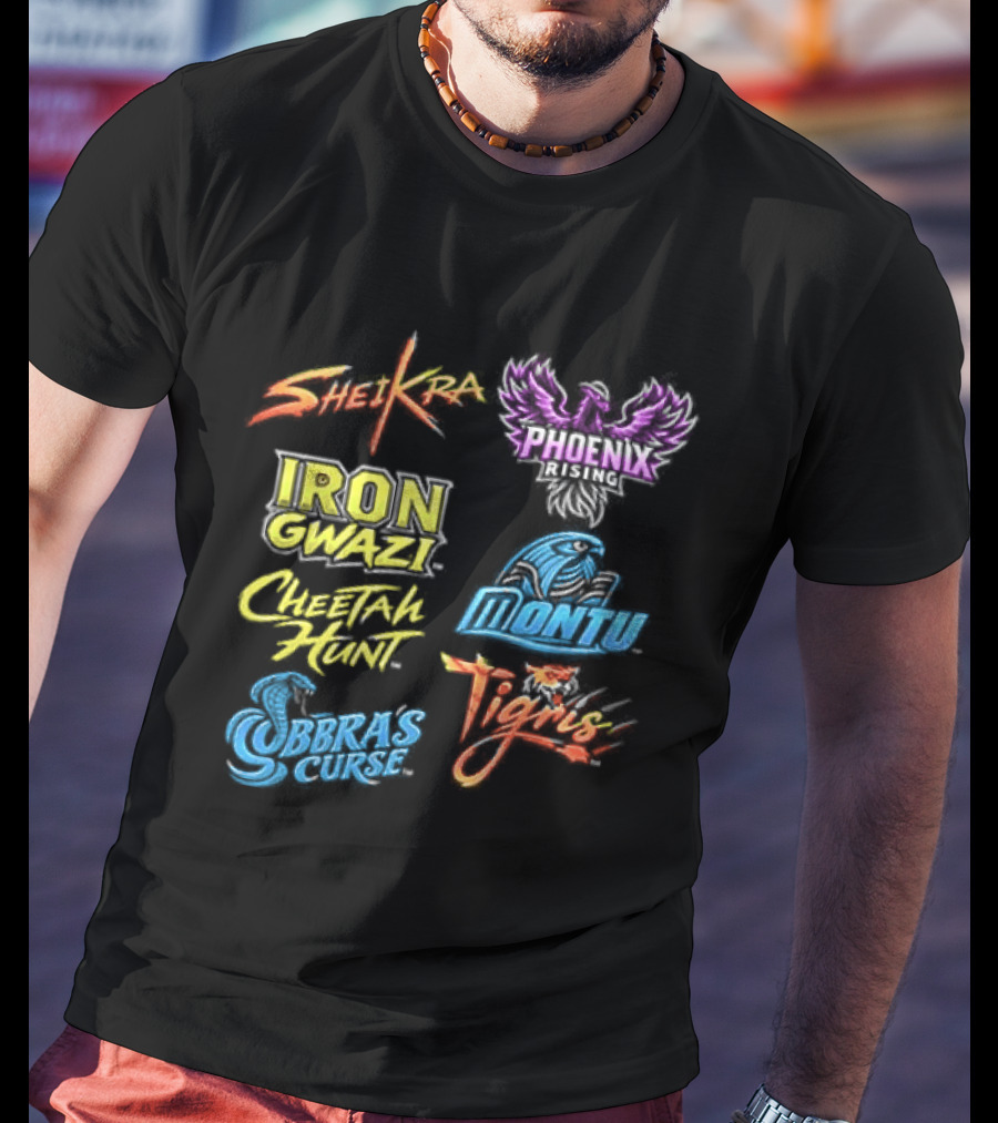 National Roller Day Busch Gardens Tampa SheiKra Iron Gwazi Montu Kumba Cheetah Hunt Tigris Cobra's Curse T-Shirt