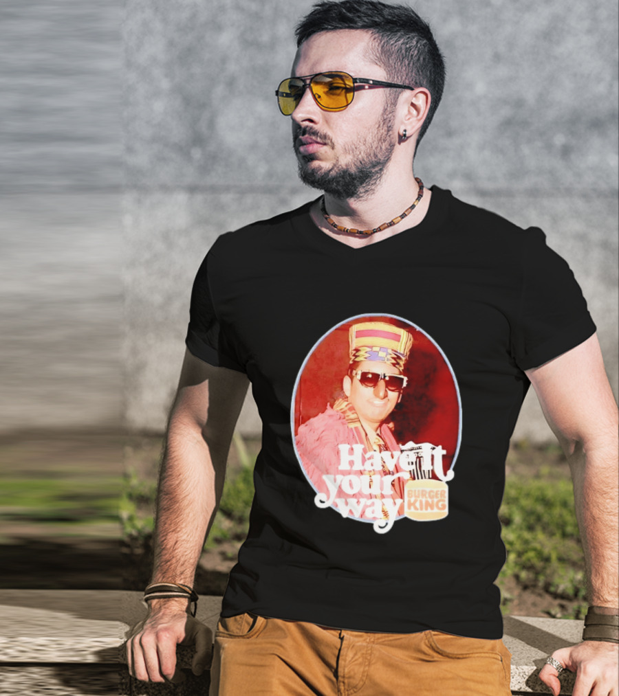 Burger King Have It Your Way Vintage Style Retro Fast Food Nostalgia T-Shirt