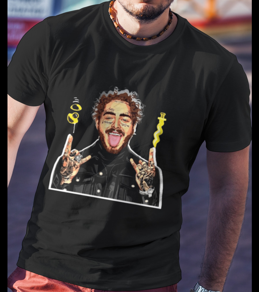 Nomad Clothing Store Sunflower Acid Wash Oversized Iconic Musician Fan T-Shirt