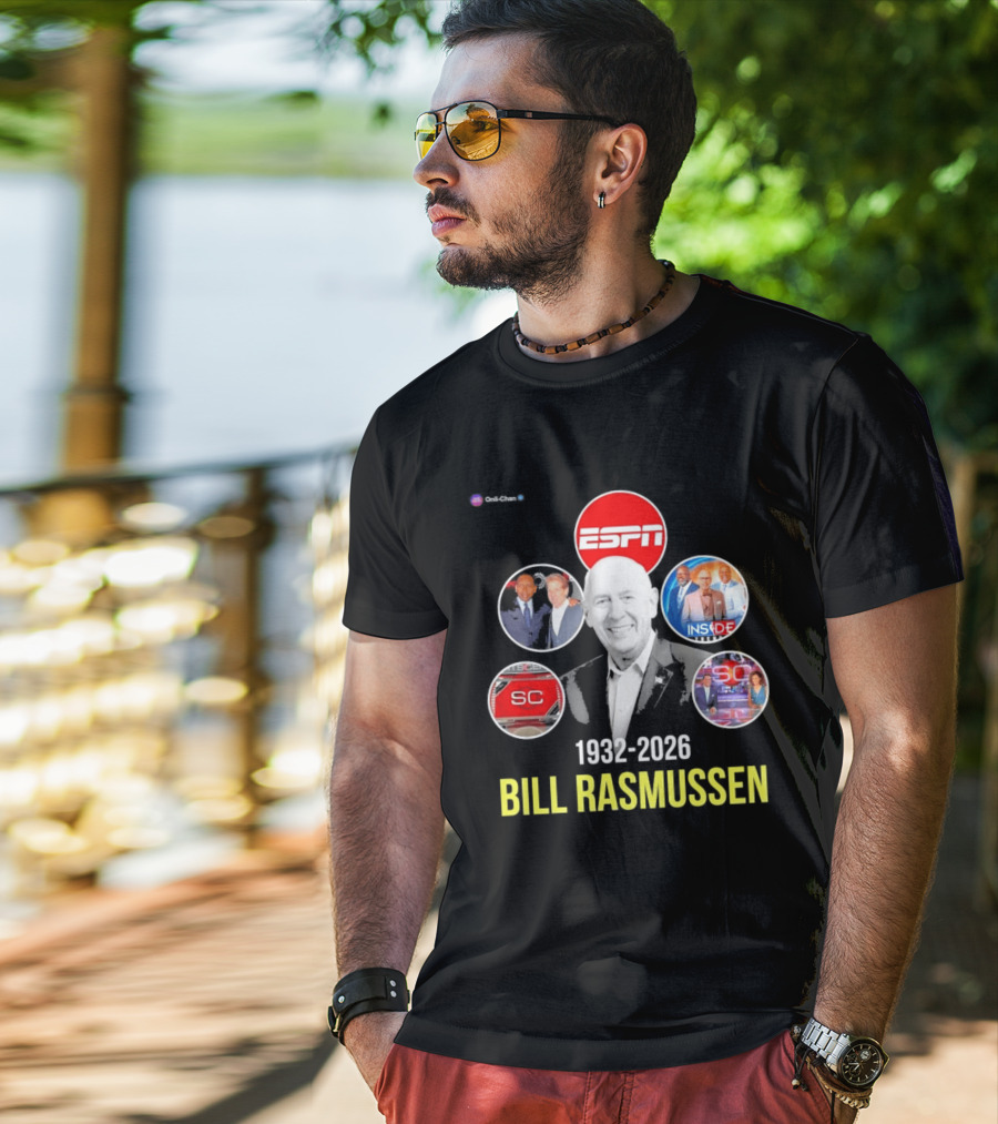 ESPN Bill Rasmussen 1932 2026 SC Inside Sports T-Shirt