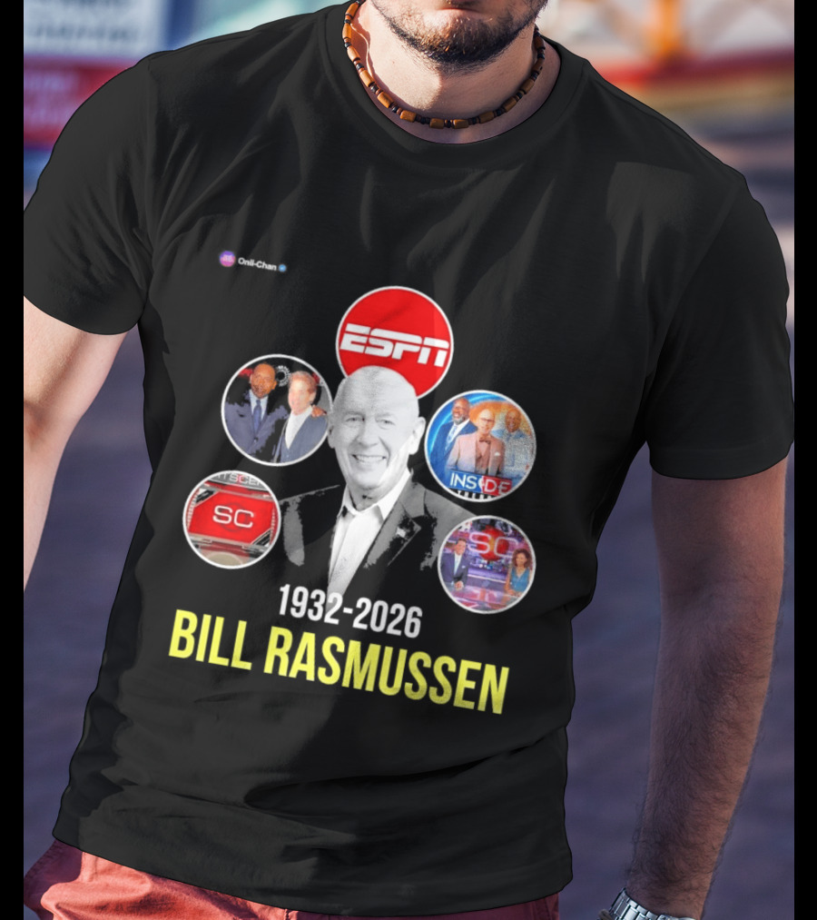 ESPN Bill Rasmussen 1932 2026 SC Inside Sports T-Shirt