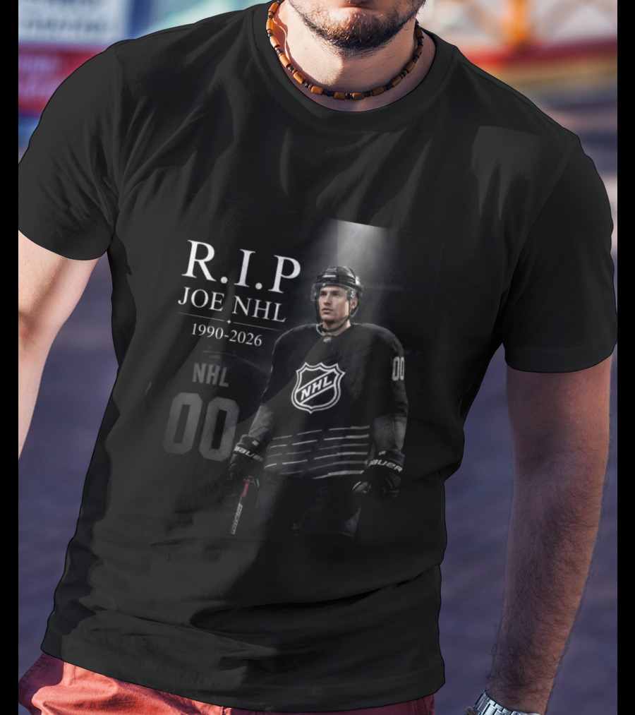 RIP Joe NHL 1990 2026 Hockey T-Shirt