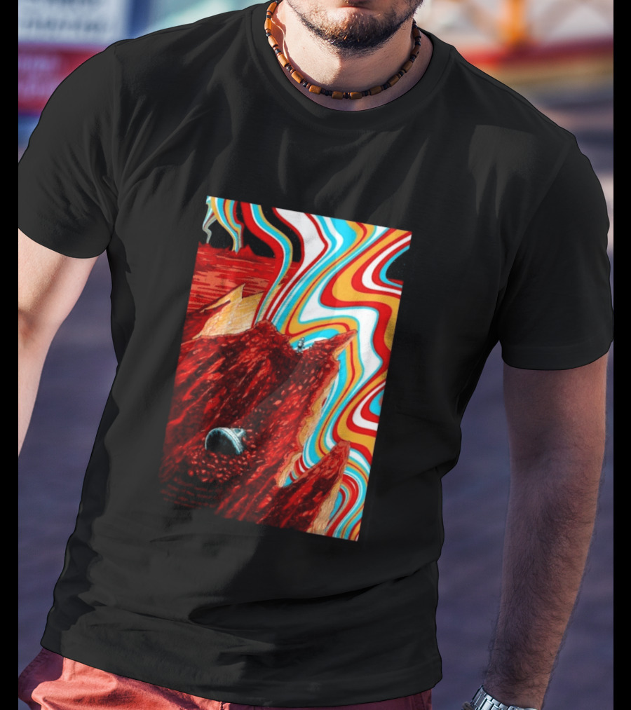 Gov't Mule Salt Lake City 2026 Psychedelic Mountain Landscape T-Shirt