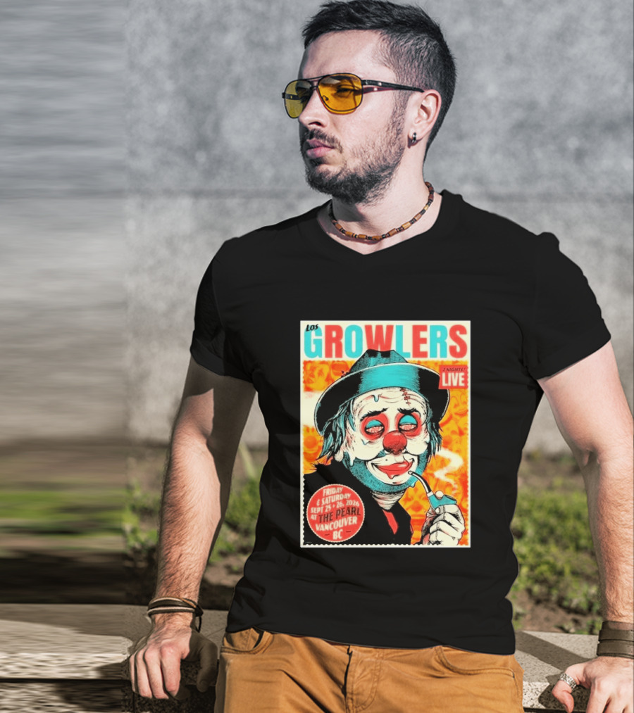 Los Growlers Live Concert At The Pearl Vancouver BC Two Nights September 25 26 2026 T-Shirt