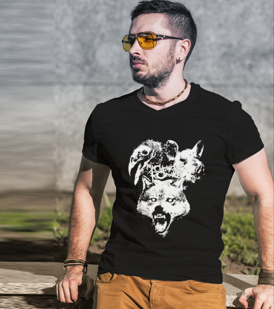 Washington DC 08.18.2026 My Chemical Romance Wolf And Birds T-Shirt