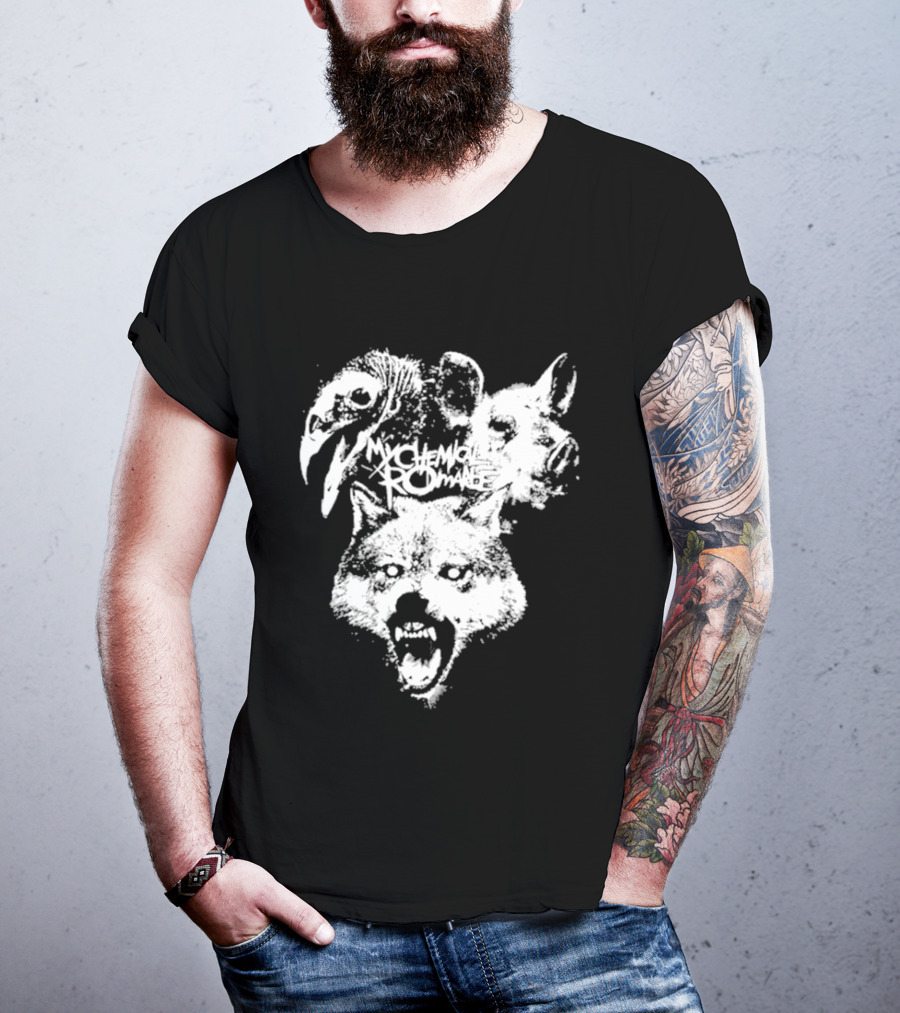 Washington DC 08.18.2026 My Chemical Romance Wolf And Birds T-Shirt