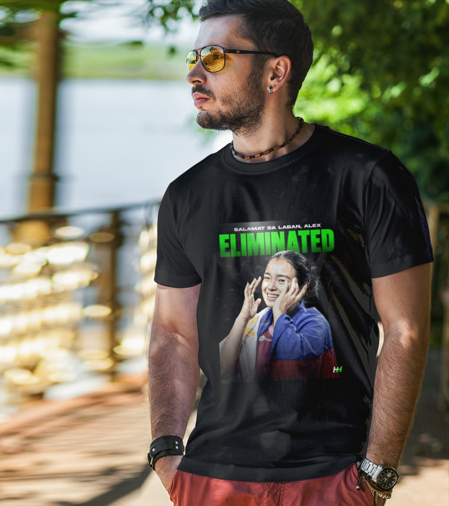 Salamat Sa Laban Alex Eala Eliminated T-Shirt