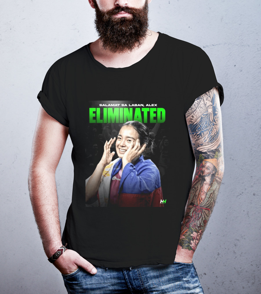 Salamat Sa Laban Alex Eala Eliminated T-Shirt
