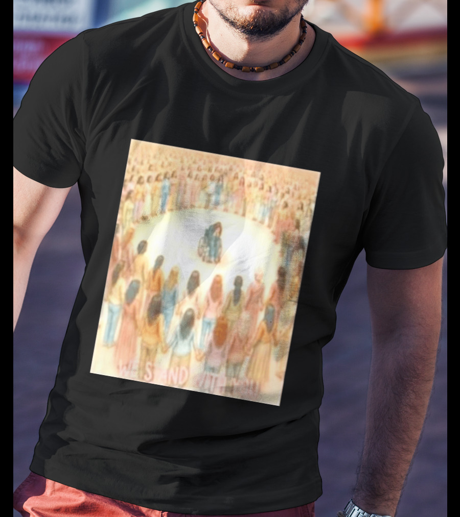 We Stand With You Lindsay Clancy Supportive Circle Of Unity T-Shirt