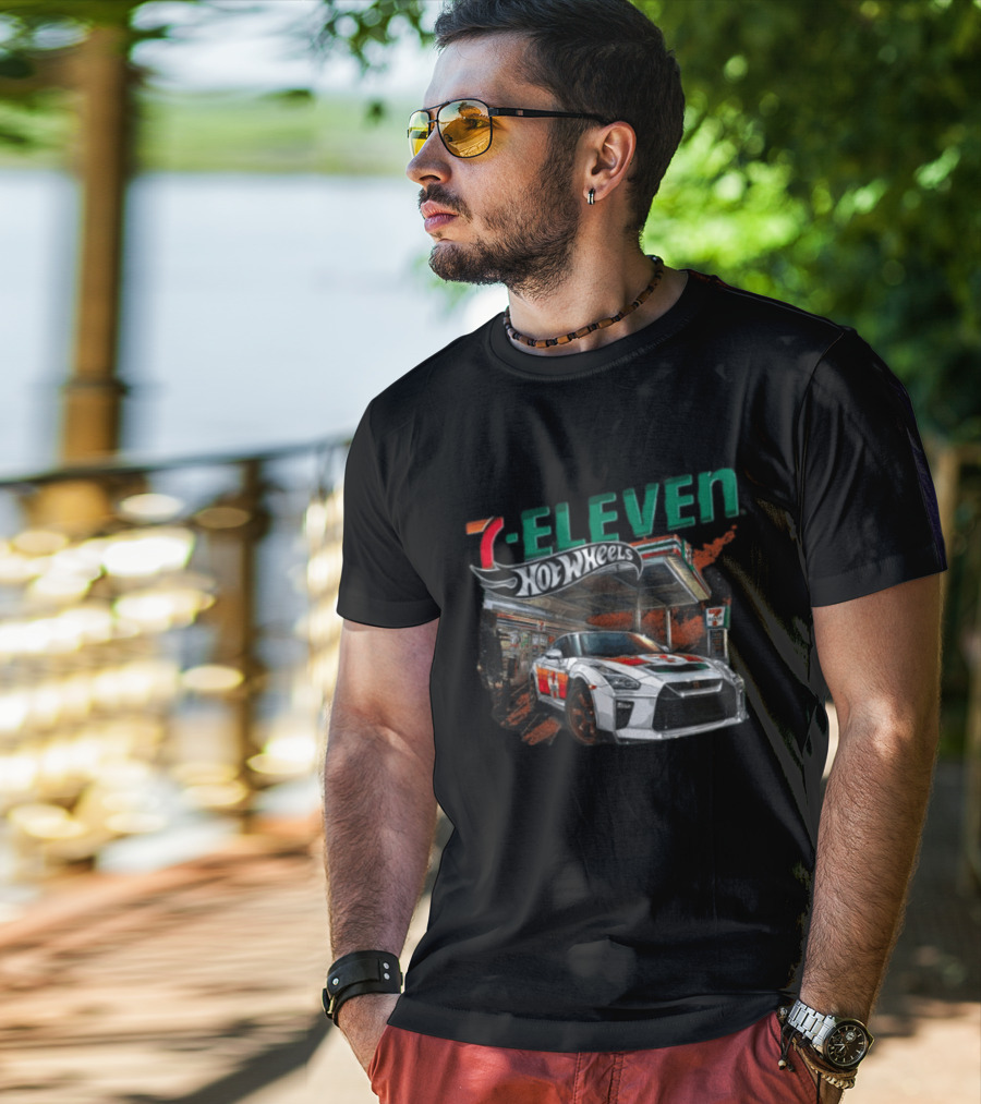 7 Eleven Hot Wheels GT R At 7Collection Store T-Shirt