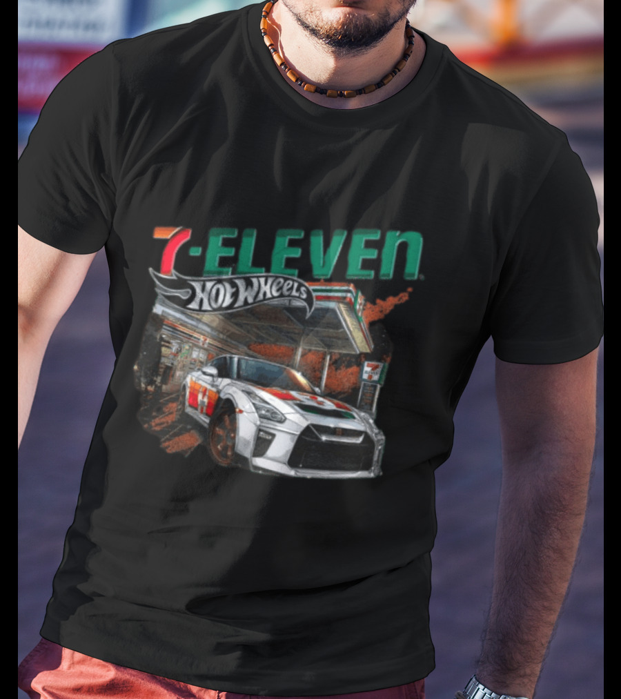 7 Eleven Hot Wheels GT R At 7Collection Store T-Shirt