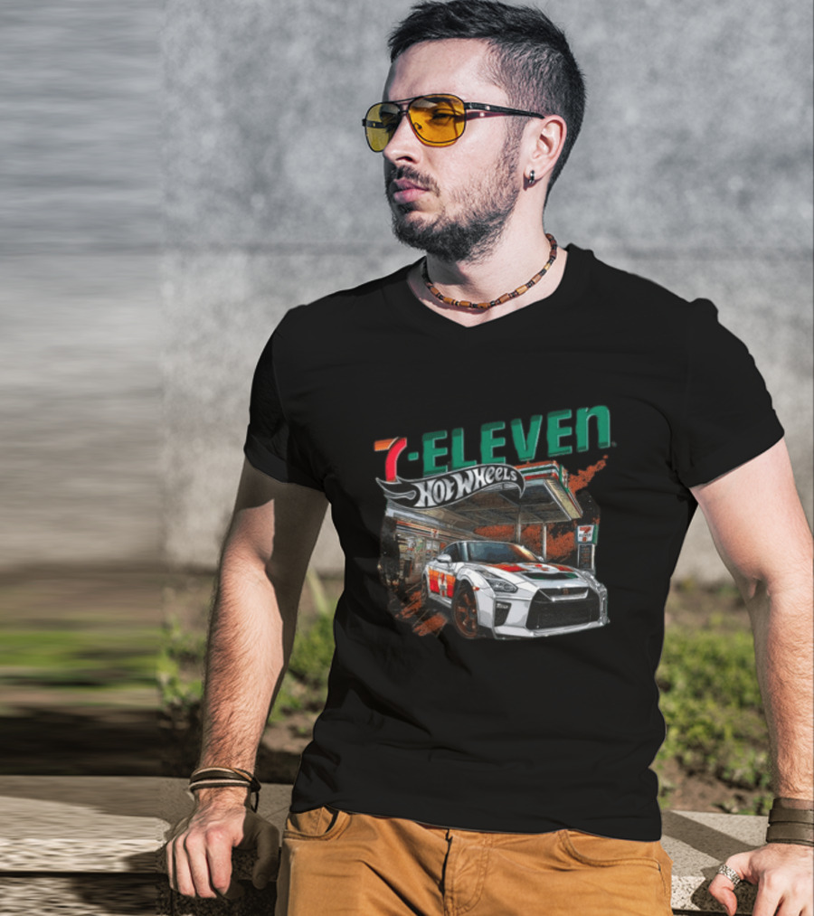 7 Eleven Hot Wheels GT R At 7Collection Store T-Shirt