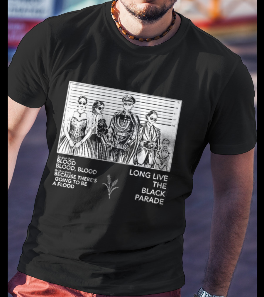 Black Parade Give Them Blood Long Live The Black Parade T-Shirt
