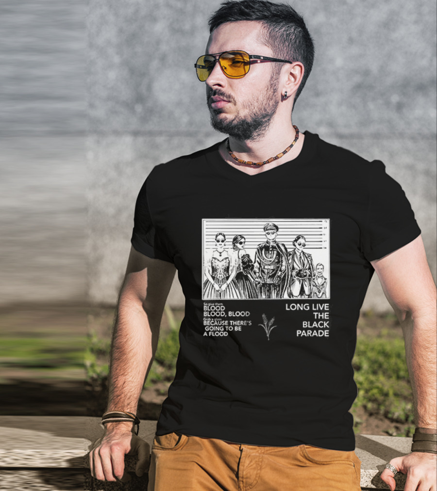 Black Parade Give Them Blood Long Live The Black Parade T-Shirt