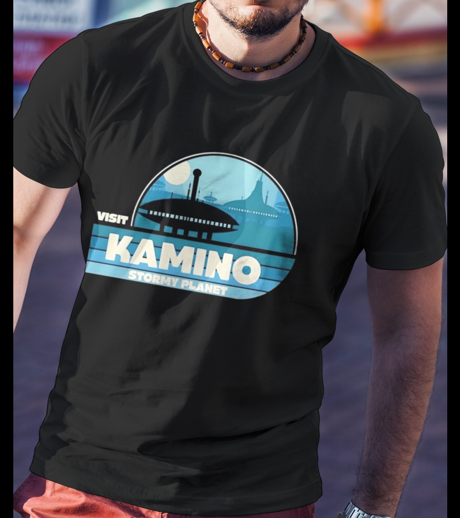 Visit Kamino Stormy Planet Star Wars Sci Fi T-Shirt