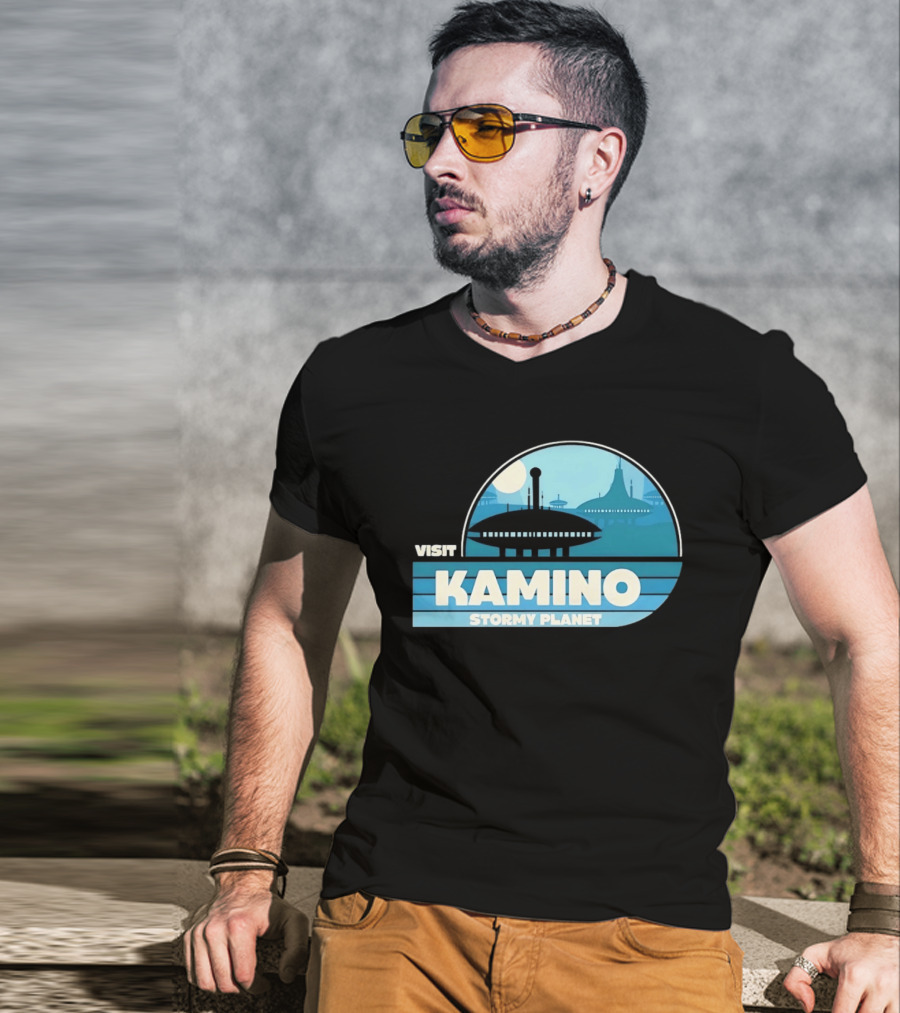 Visit Kamino Stormy Planet Star Wars Sci Fi T-Shirt