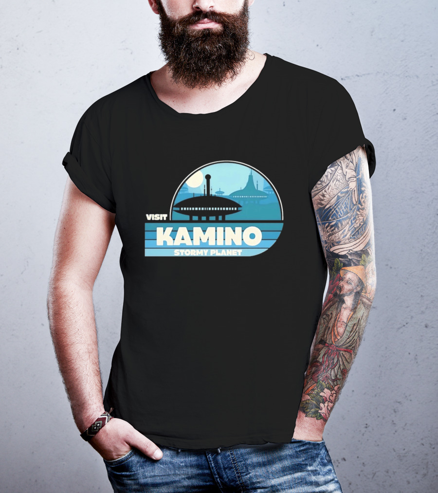 Visit Kamino Stormy Planet Star Wars Sci Fi T-Shirt